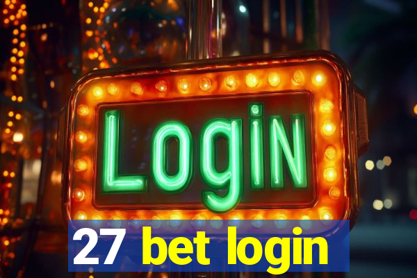 27 bet login